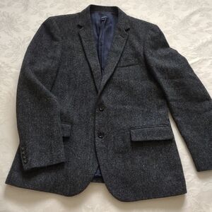 J Crew Yorkshire Tweed wool Woven in England Ludlow modern jacket